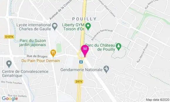Localisation Dr Aurelie Devilliers