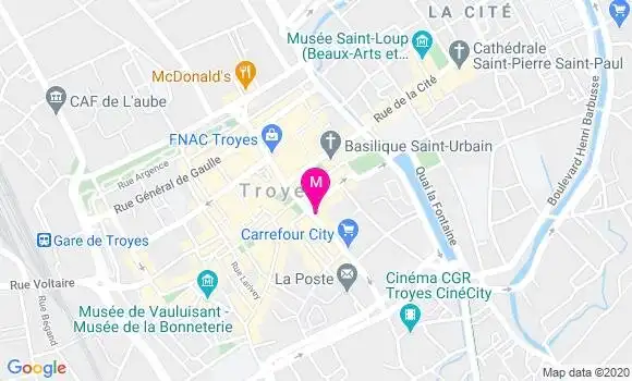 Localisation Dr Ghislain Bonnay