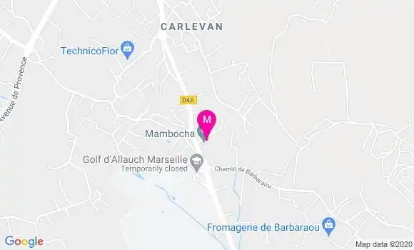 Localisation Dr Fabien Boccheciampe