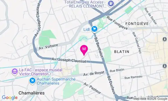 Localisation Dr Nathalie Auque