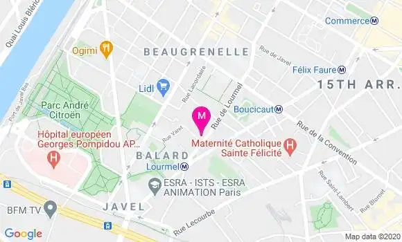 Localisation Dr Benjamin Blaise