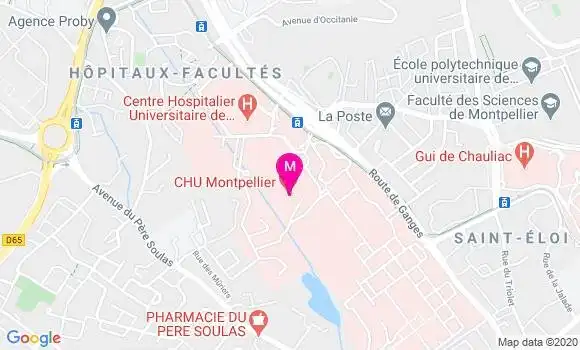 Localisation Dr Martin Darlet