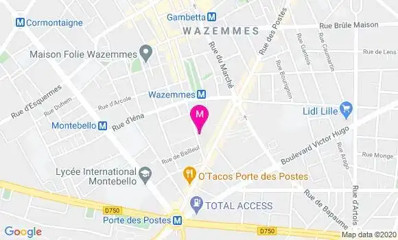 Localisation Dr Remy Thomas