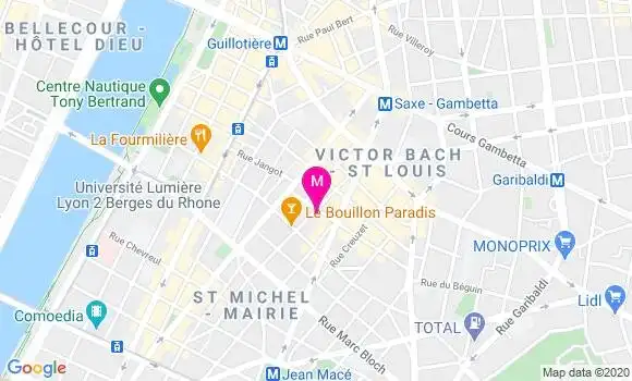 Localisation Dr Julie Serrier