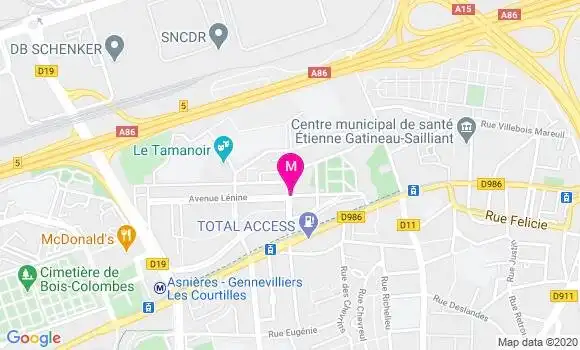 Localisation Dr Hanna Toledano