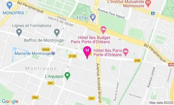 Localisation Dr Constance Michel