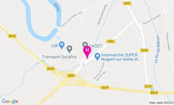 Localisation Dr Anick Foucault