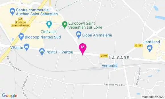 Localisation Dr Jerome Bourdin