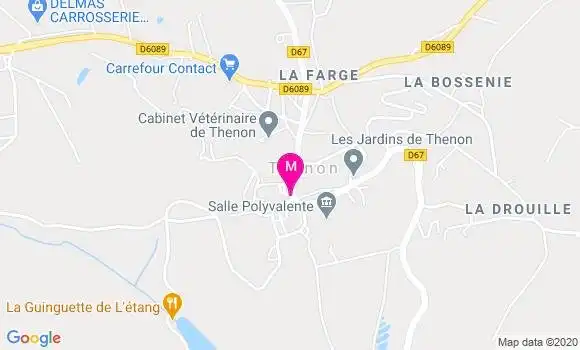 Localisation Dr Corinne Lamouroux