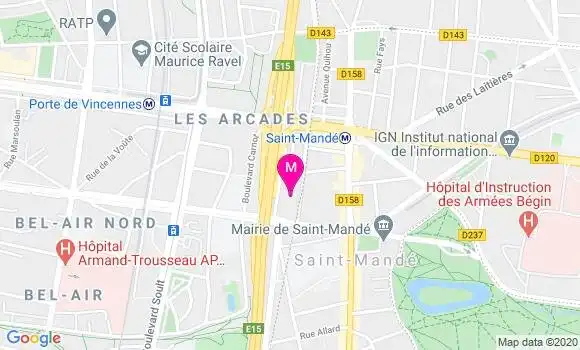 Localisation Dr Jean Yves Chevet