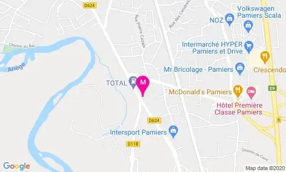 Localisation Dr Lionel Faure