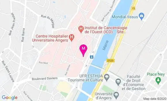 Localisation Dr Vincent Procaccio