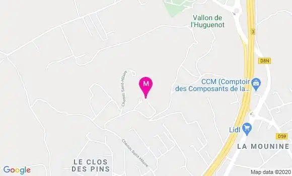 Localisation Dr Cécile Merle