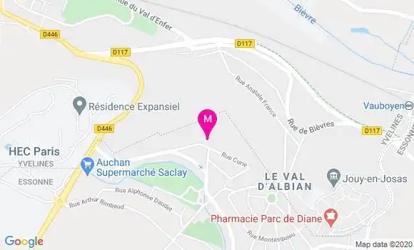 Localisation Dr Caroline Lelong Bonte
