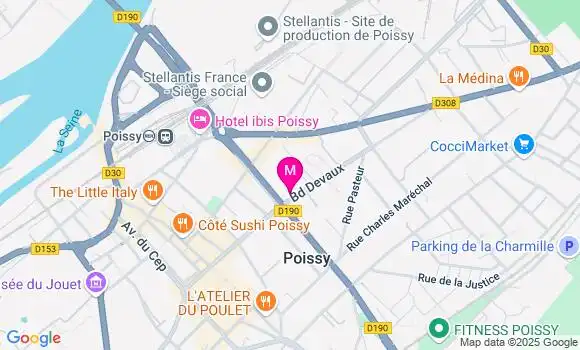Localisation Dr Carole Thibert