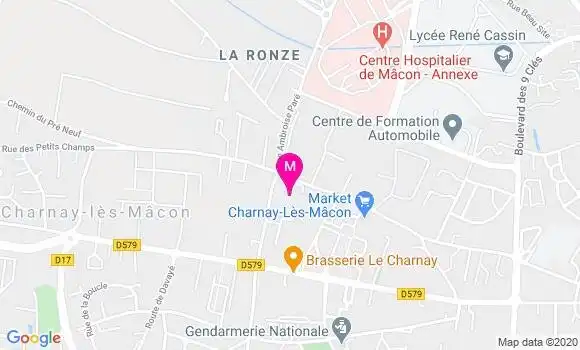 Localisation Dr Gilles Tauch