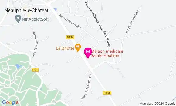 Localisation Dr Marine Naudin