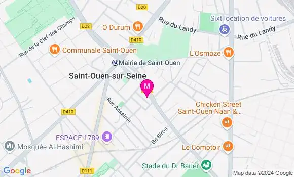 Localisation Dr Julie Escande