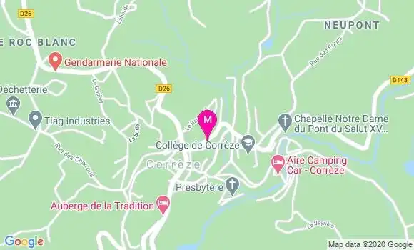 Localisation Dr Jean Marie Saumon