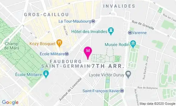 Localisation Dr Pascal Cauchois