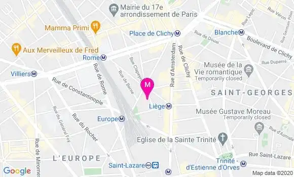 Localisation Dr Nadia Chouchane