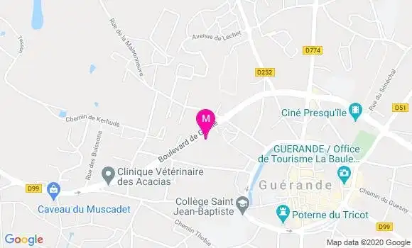 Localisation Dr Stephane Van Hille