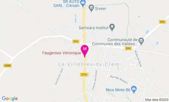 Localisation Dr Daphne Colbert