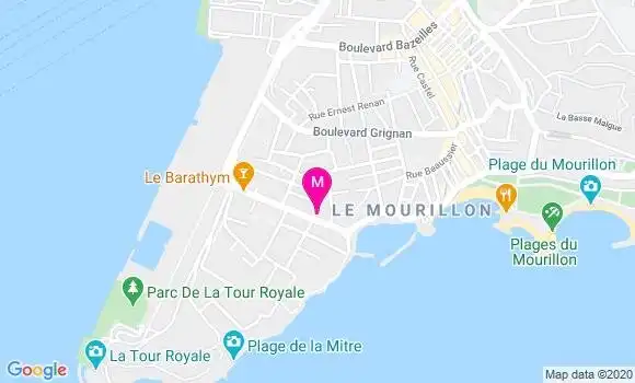 Localisation Dr Marcel Campistron