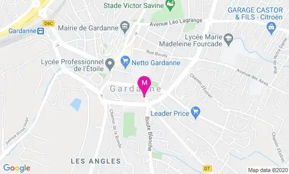 Localisation Dr Christine Delrue Guarise