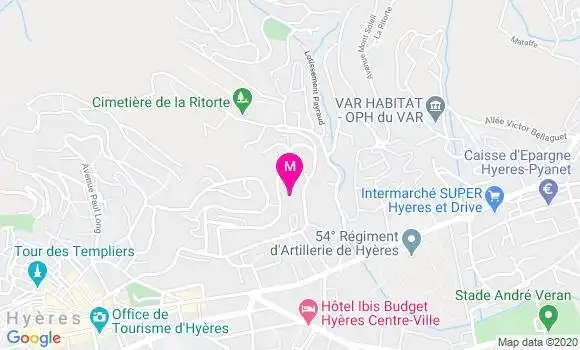 Localisation Dr Corinne Balaire
