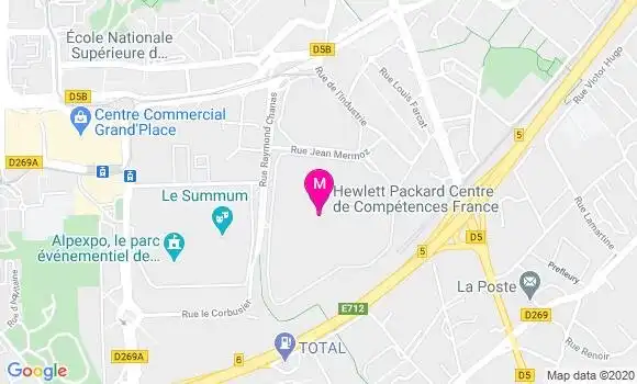 Localisation Dr Caroline Dumont