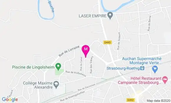 Localisation Dr Laetitia Wittemer Vidot