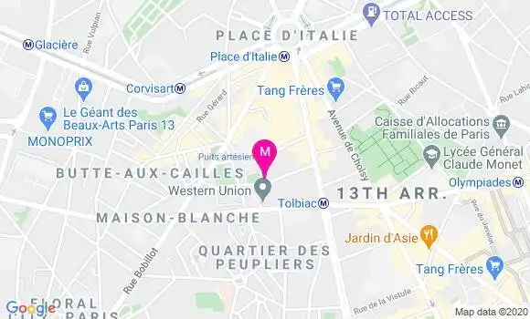 Localisation Dr Lucie Tostivint