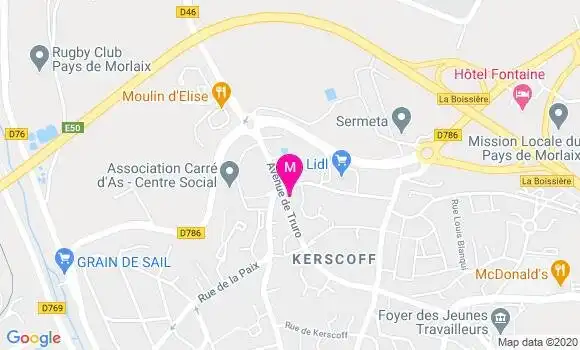 Localisation Dr Ronan Botrel