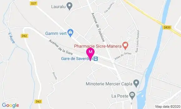 Localisation Dr Berengere Molinier