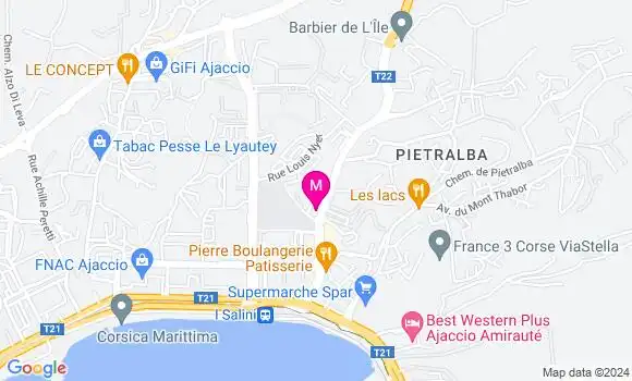 Localisation Dr Aymeric Almirall Torrel