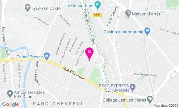 Localisation Dr Leo Geoffroy
