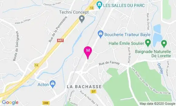 Localisation Dr Marie Pierre Dorey Lamarque