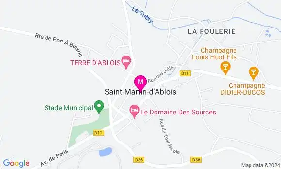 Localisation Dr Pauline Dion