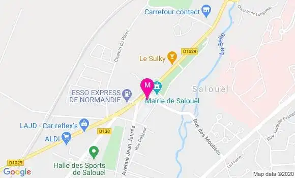 Localisation Dr Jacques Laval