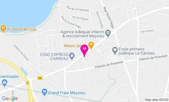 Localisation Dr Caroline Doumi Moutin