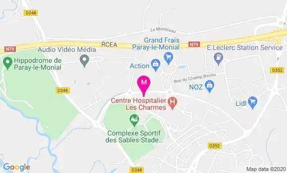 Localisation Dr Christian Bailly