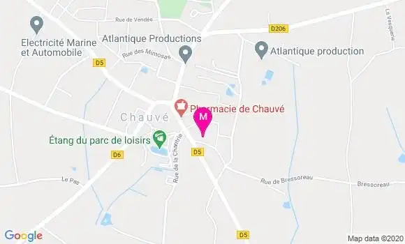 Localisation Dr Cyrille Chaslerie