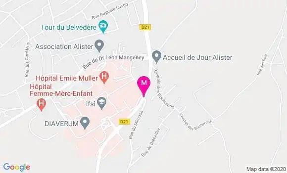 Localisation Dr Philippe Banner