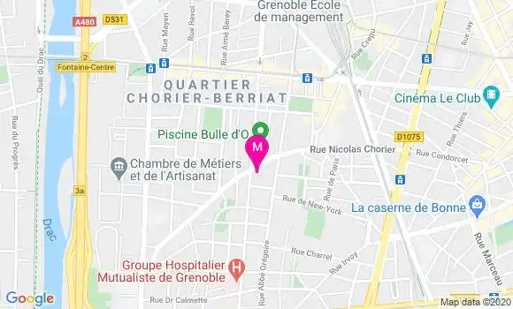 Localisation Dr Anne Sudre