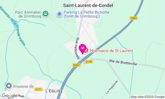 Localisation Dr Florence Kern
