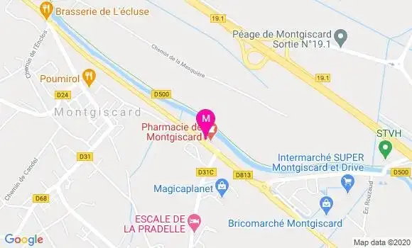 Localisation Dr Isabelle Cisamolo