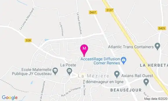 Localisation Dr Gaelle Le Cavil