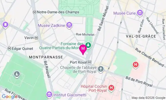 Localisation Dr Jennifer Zambon