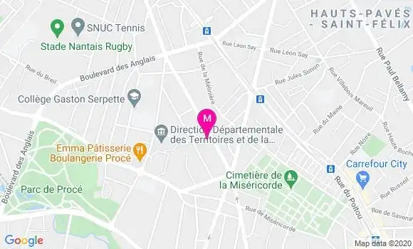 Localisation Dr Cecile Gallou